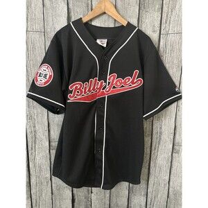 BILLY JOEL 2017 Tour Piano Man In Concert Baseball Jersey size M